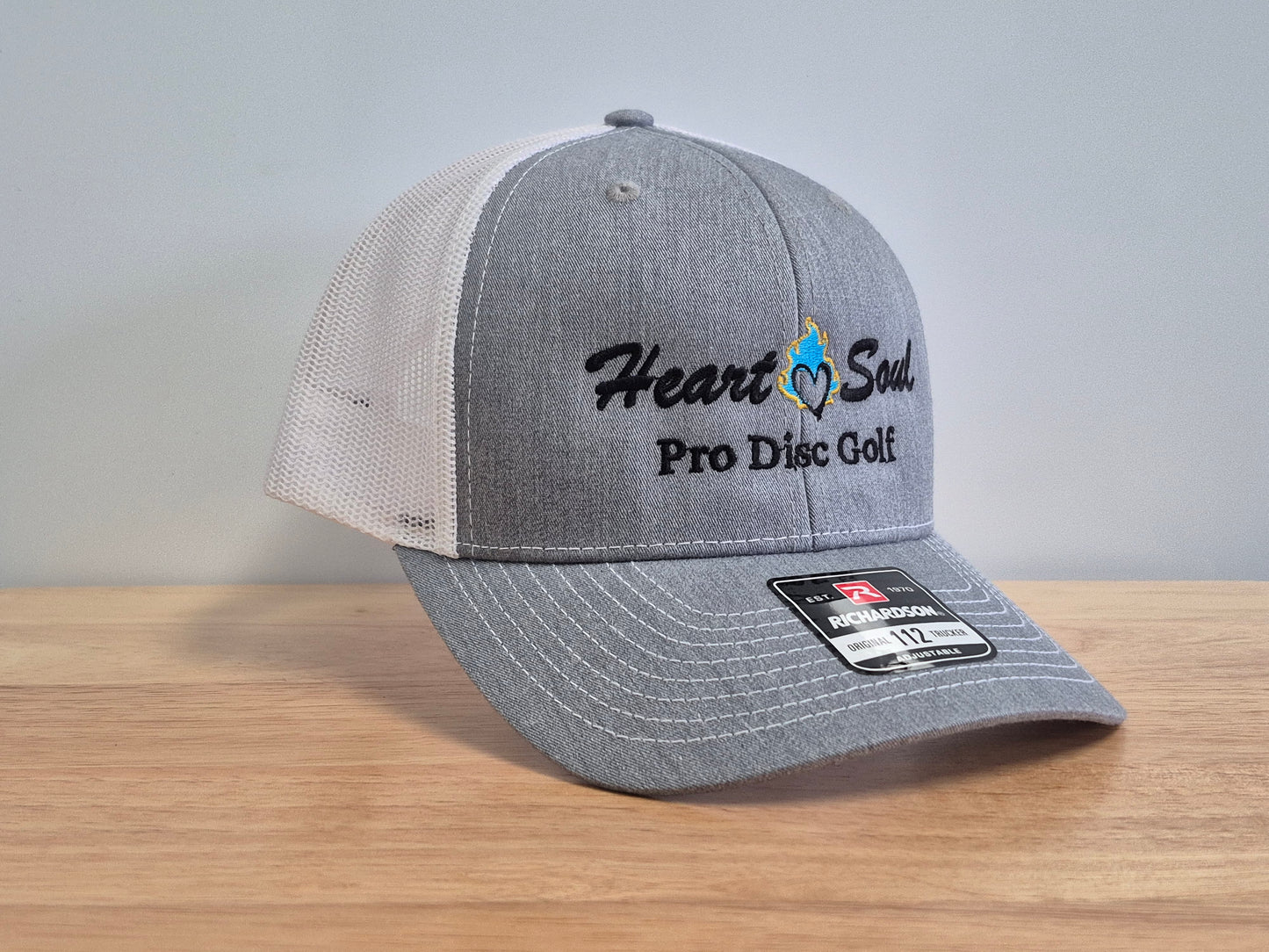 Richardson Hat - Grey on White
