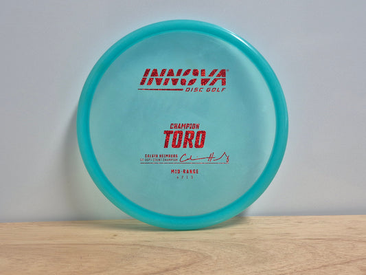 Calvin Heimburg Champion Toro